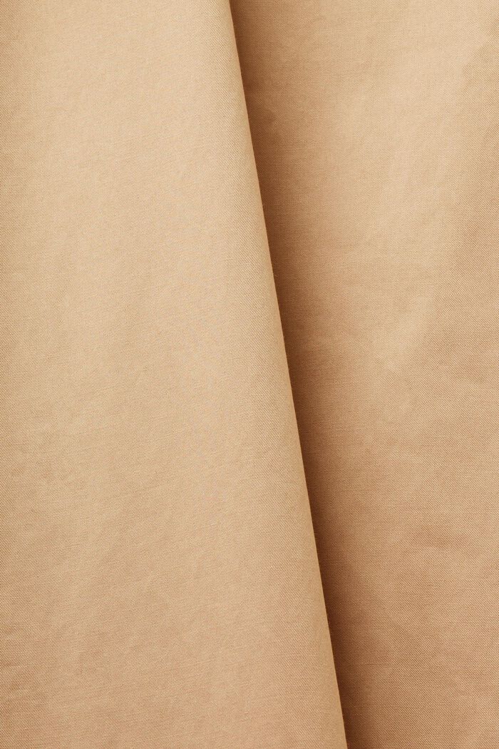 Double-Breasted Trench Coat, BEIGE, detail image number 5