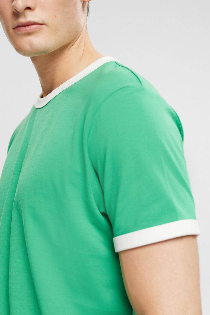 Jersey T-shirt, GREEN, detail image number 0