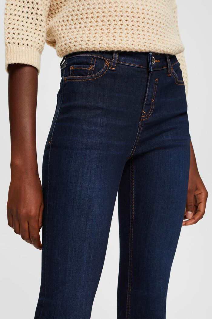 High-Rise Bootcut Jeans, BLUE DARK WASHED, detail image number 2