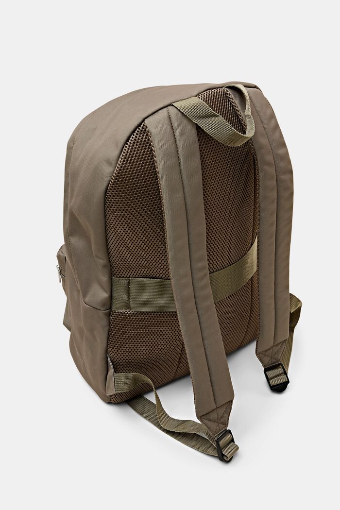 Woven Zip Pouch Backpack, OLIVE, detail image number 3