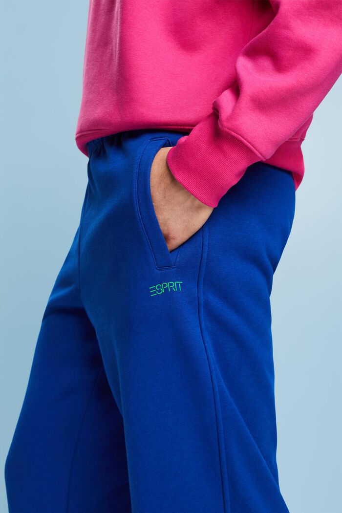 Cotton Fleece Logo Sweatpants, BRIGHT BLUE, detail image number 2