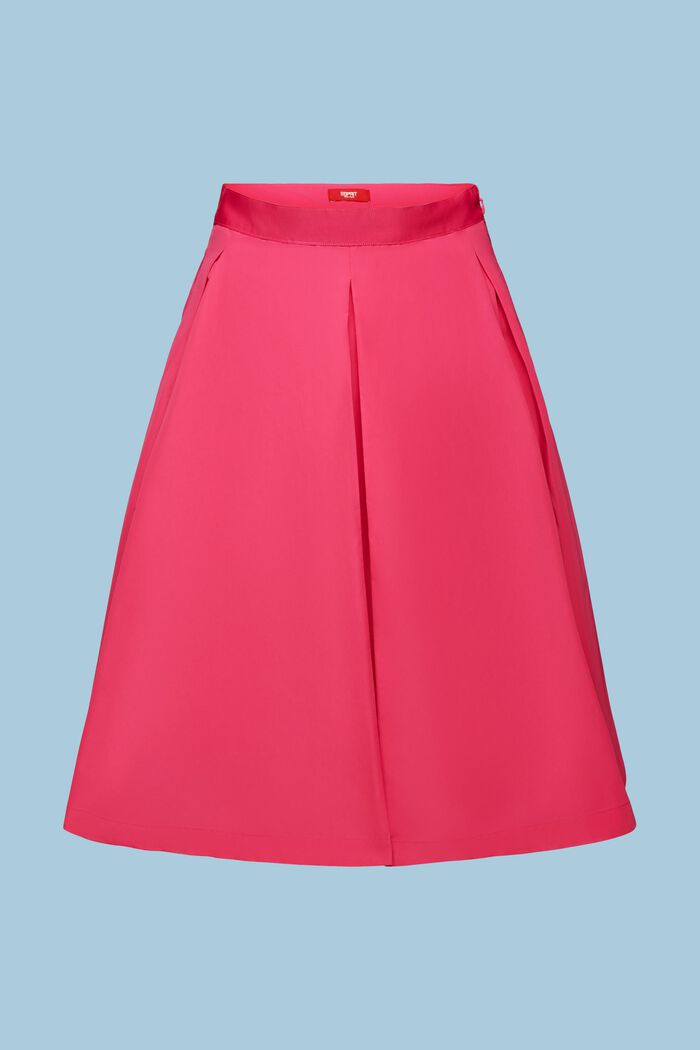 A-Line Midi Skirt, PINK FUCHSIA, detail image number 6