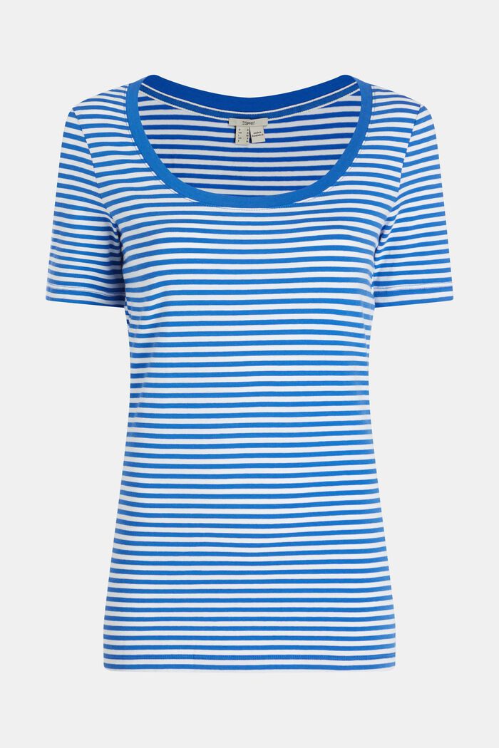 Striped jersey t-shirt, BRIGHT BLUE, detail image number 2