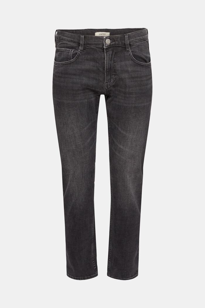 Slim fit jeans, BLACK MEDIUM WASHED, detail image number 6