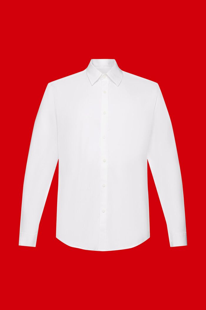 Slim fit shirt, WHITE, detail image number 6